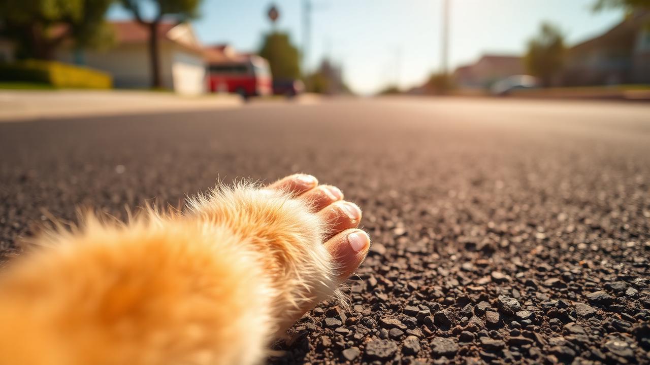 Calor: como saber se o asfalto está quente demais para o passeio